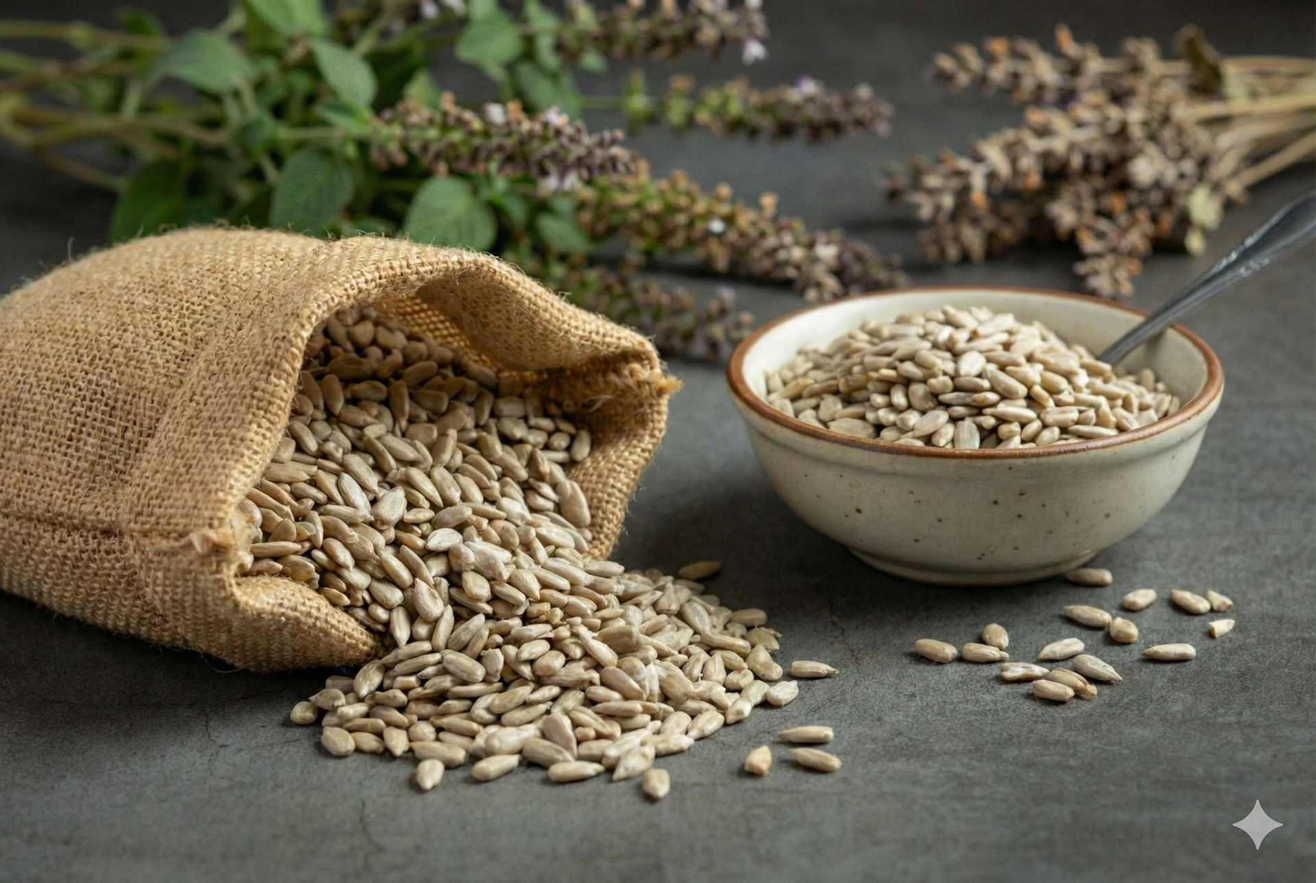 Sunflower seeds